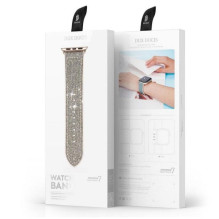 Dux Ducis Strap Watch 7 Band 7 / 6 / 5 / 4 / 3 / 2 / SE (41 / 40 / 38mm) Wristband Bracelet Silver Dux Ducis Strap Watch 7 Band 7 / 6 / 5 / 4 / 3 / 2 / SE (41 / 40 / 38mm) Wristband Bracelet Silver