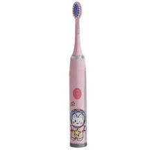 Kiddyz T1 Electric Sonic Toothbrush Kids 3 to 12 Years USB rechargeable (1 extra head) Pink