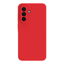 Evelatus Samsung Galaxy A56 Premium Magnetic Soft Touch Silicone Case Red
