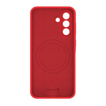 Evelatus Samsung Galaxy A56 Premium Magnetic Soft Touch Silicone Case Red