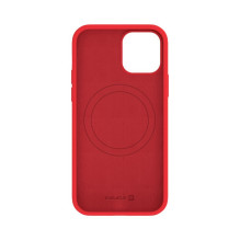 Evelatus Apple iPhone 12 / 12 Pro Premium Magsafe Soft Touch Silicone Case Red