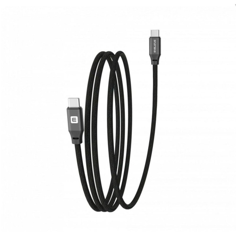 Evelatus E-Mag maitinimo laidas 60W USB C į USB C jungtį 2M magnetinis