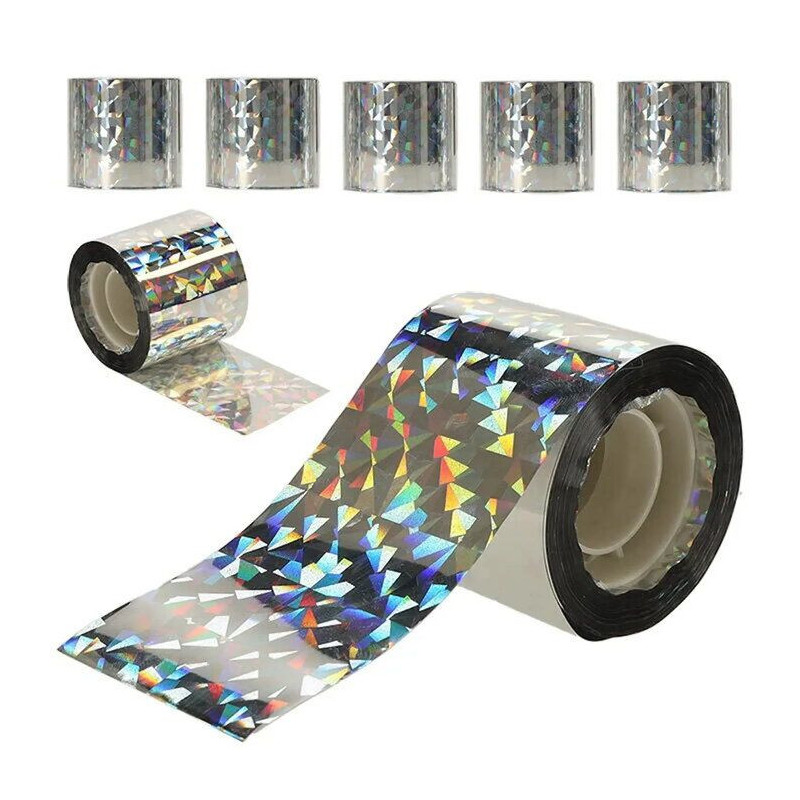 Gardena Super Effective Reflective bird deterrent tape 24mm wide &amp; 50m long (5pcs rolls)