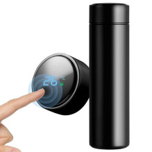 IVY Steel Smart Thermo Vacuum Cup 350ml for Cold &amp; Hot Drinks with Display Temperature