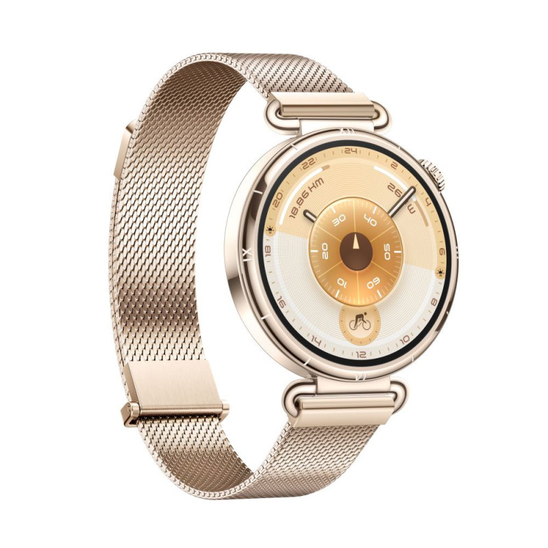 Huawei Watch GT6 41mm Gold Stainless Steel Case with Gold Milanese Strap Gold
