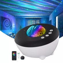 Elight J1 Aurora projector with atmosphere sounds & Bluetooth speaker Smart Wi-Fi Bluetooth App control White Elight J1 Aurora projector with atmosphere sounds & Bluetooth speaker Smart Wi-Fi Bluetooth App control White