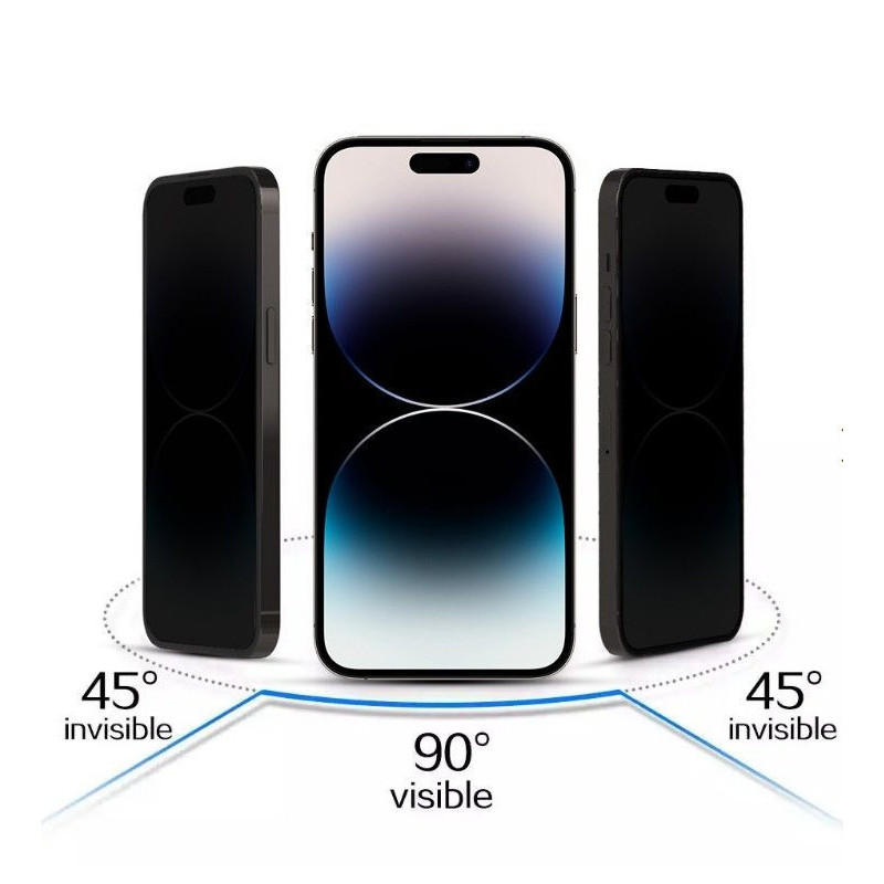iLike Samsung GALAXY A17 5G Tempered Privacy Glass Black