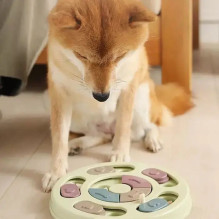 iLike Dog Treat Puzzle Feeder diam.24cm Interactive Slow-Eating Toy Training Game Multicolor iLike Dog Treat Puzzle Feeder diam.24cm Interactive Slow-Eating Toy Training Game Multicolor