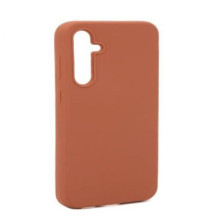 Evelatus Samsung Galaxy A34 Premium Soft Touch Silicone Case Saddle Brown