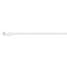 Belkin USB-C TO USB-C 240W 2.0, BRAIDED PCR, 1M White Belkin USB-C TO USB-C 240W 2.0, BRAIDED PCR, 1M White