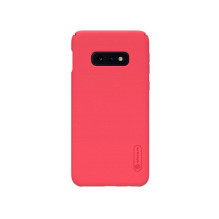 „Nillkin“ „Samsung Galaxy S10e“ „Super Frosted Shield“ dėklas, raudonas