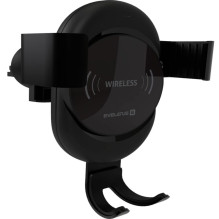 Evelatus Gravity Car Holder with Wireless Charger WCH02 Black Evelatus Gravity Car Holder with Wireless Charger WCH02 Black