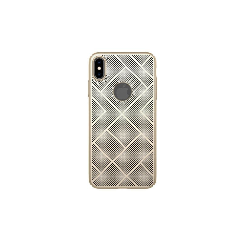 „Nillkin“ itin plonas „Apple iPhone Xs Max“ oro dėklas, auksinis