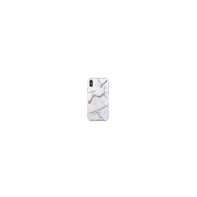 iLike Apple iPhone XR Marmur dėklas, baltas