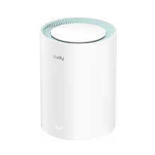 „Cudy M1300 MeshPoint AC1200“ gigabito „WiFi Mesh“ sistema, dviejų dažnių, 2x gigabito LAN, VPN, WPA3, balta