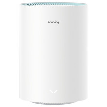 „Cudy M1300 MeshPoint AC1200“ gigabito „WiFi Mesh“ sistema, dviejų dažnių, 2x gigabito LAN, VPN, WPA3, balta
