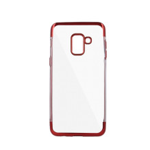 iLike Apple iPhone X / XS dėklas, minkštas TPU, raudonas