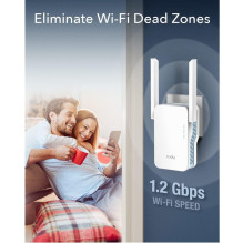 „Cudy RE1200 MeshFlex AC1200 WiFi Mesh“ kartotuvas, dviejų dažnių, AP režimas, WPS signalinė lemputė, „Cudy“ programėlė,