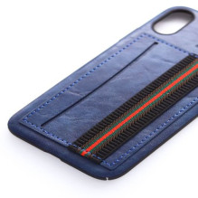 Evelatus Apple iPhone X Cubit Plastic Blue