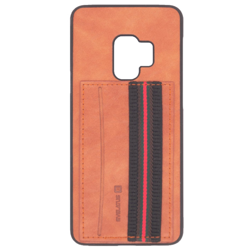 „Evelatus Samsung S9 Cubit“ plastikinis, rudas