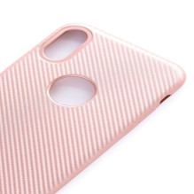 „Evelatus Apple iPhone X“ anglies pluošto rožinis „Evelatus Apple iPhone X“ anglies pluošto rožinis