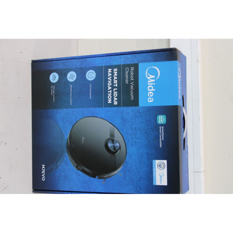 Midea SALE OUT. M7 Evo Robot Vacuum Cleaner, Black , Robot Vacuum Cleaner , M7 Evo , Dry , Lithium ion , 5200 mAh , Dust