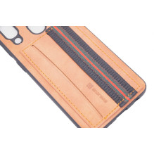 „Evelatus Samsung A40 Cubit“ plastikinis rudas