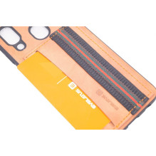 „Evelatus Samsung A40 Cubit“ plastikinis rudas