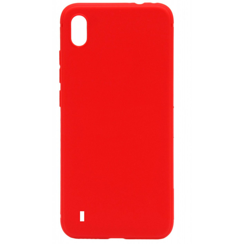 „Evelatus“ „Samsung Galaxy A10 Nano“ silikoninis dėklas, minkštas lietimui, raudonas, TPU