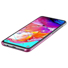 Samsung Galaxy A70 dėklas „Gradation“, rožinis, EF-AA705CPEGWW