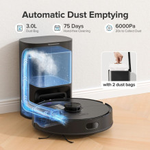 Lubluelu L15 MAX robot vacuum cleaner with self-empty station