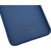 Evelatus Samsung Galaxy A70 Nano Silicone Case Soft Touch TPU Dark Blue