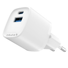 Evelatus Evelatus QuickVolt Adapter 20W EU-WH White Evelatus Evelatus QuickVolt Adapter 20W EU-WH White