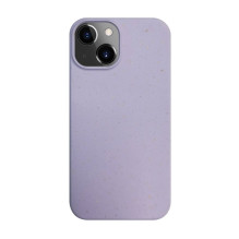 iLike Apple iPhone 14 silikoninis plastikinis dėklas, ekologiškas, spausdintas, gėlės formos, violetinis