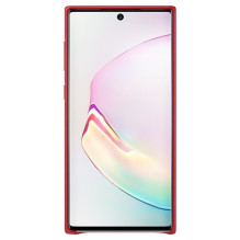 Samsung Galaxy Note 10 Leather Cover case Red