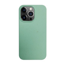 iLike Apple iPhone 14 Pro silikoninis plastikinis dėklas, ekologiškas, spausdintas, gėlių žalias