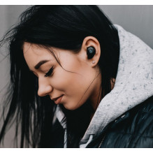 Evelatus Wireless Earphones 2020 Extra Bass (EBE02) Black