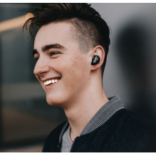 Evelatus Wireless Earphones 2020 Extra Bass (EBE02) Black