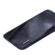 „Evelatus Apple iPhone 7 / 8“ grūdinto stiklo skaidrus, spalvotas, galvanizuoto stiklo, juodas