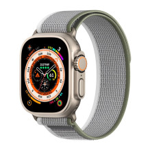 „Dux Ducis Sport“ lipdukas su lipdukais „Apple Watch 38 / 40 / 41 / 42 mm“, žalias