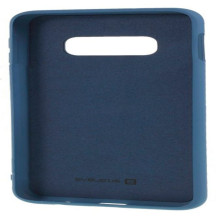 Evelatus Samsung Galaxy S10e Nano Silicone Case Soft Touch TPU Dark Blue
