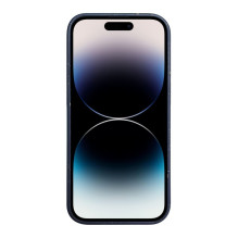 iLike Apple iPhone 14 Pro silikoninis plastikinis dėklas, ekologiškas, spausdintas, mėlynas