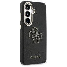 Guess - GUESS case for SAMSUNG S26 GUHCS26S5PS4RGGK (Grained Big 4G Metal Logo) black