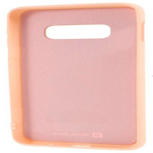 Evelatus Samsung Galaxy S10e Nano Silicone Case Soft Touch TPU Beige
