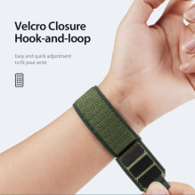 Dux Ducis Sport Velcro Strap for Apple Watch 42 / 44 / 45 / 46 / 49MM Green Dux Ducis Sport Velcro Strap for Apple Watch 42 / 44 / 45 / 46 / 49MM Green