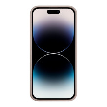 iLike Apple iPhone 14 Pro silikoninis plastikinis dėklas, ekologiškas, spausdintas, smėlio spalvos iLike Apple iPhone 14 Pro silikoninis plastikinis dėklas, ekologiškas, spausdintas, smėlio spalvos
