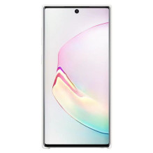 Samsung Galaxy Note 10 silikoninis dėklas, baltas