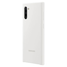 Samsung Galaxy Note 10 silikoninis dėklas, baltas