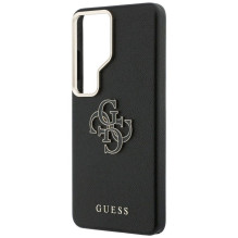 Guess - GUESS case for SAMSUNG S26 Ultra GUHCS26L5PS4RGGK (Grained Big 4G Metal Logo) black