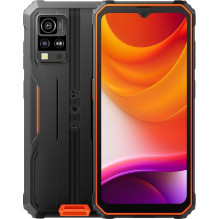 „Blackview BV4800 SE“ tvirtas išmanusis telefonas, 4 GB / 64 GB, oranžinis, 4G, lauko telefonas, oranžinis